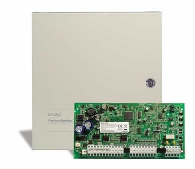 DSC PC1616 alarm paneli ve LED keypad